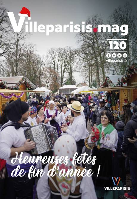 Couv Villeparisis Le Mag #120 - décembre 2022