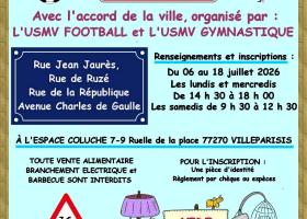 Vide grenier sept 2026