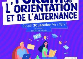 Forum de l'orientation et de l'alternance 