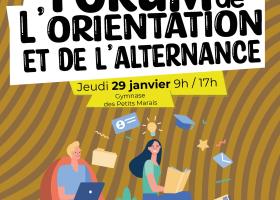 Forum de l'orientation et de l'alternance 