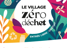 Affiche village zéros déchets