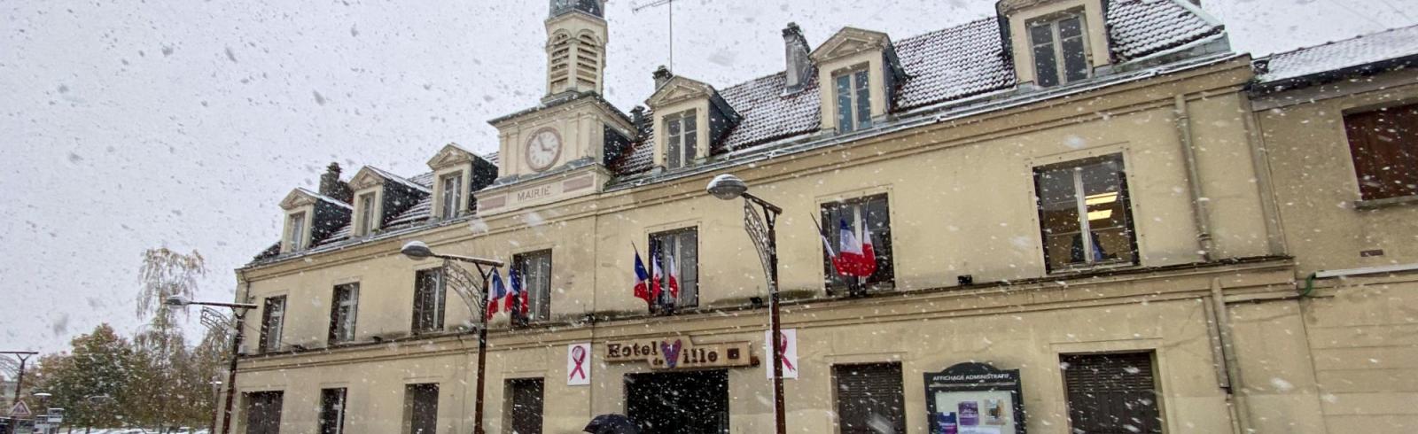Villeparisis sous la neige