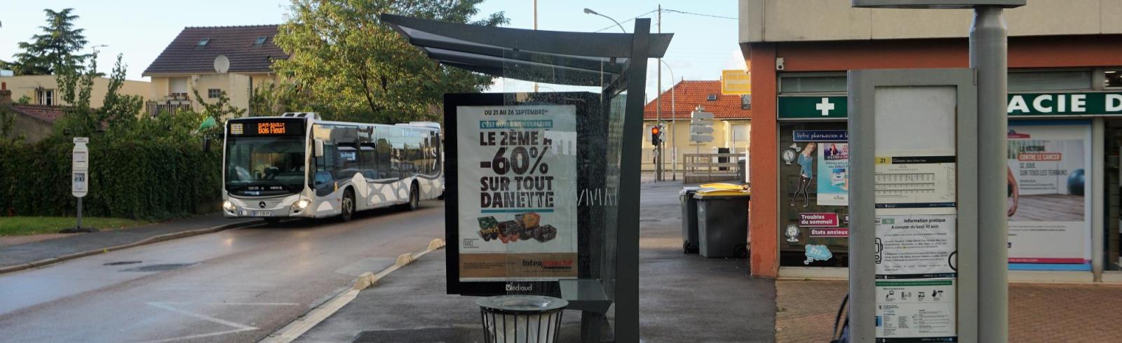 arrêt de bus