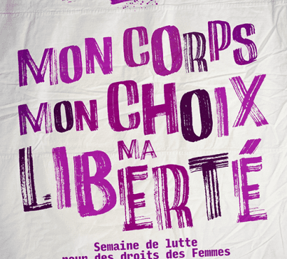 Mon corps mon choix ma liberté