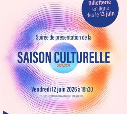 Invitation présentation de saison 26-27